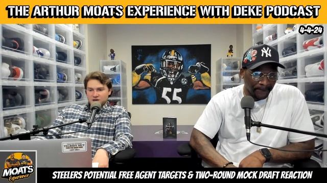 The Arthur Moats Experience With Deke: Ep.555 "Live" (Pittsburgh Steelers Free Agent Targets) смотреть онлайн