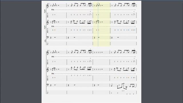 (Guitar TAB) Eve - Inochino Tabekata (DanceMix Ver.) - いのちの食べ方