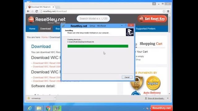 How to download and setup wic reset utility tool смотреть онлайн