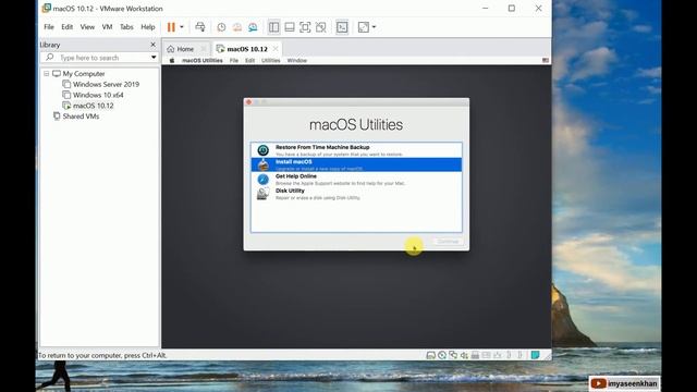 How to Install macOS Sierra 10.12.6 on VMware смотреть онлайн