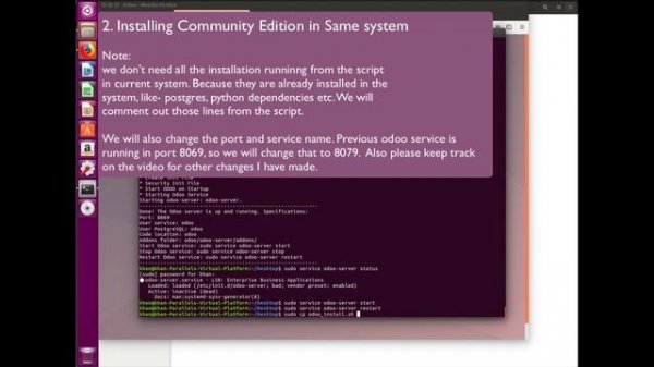 Odoo Enterprise and Community Edition Install