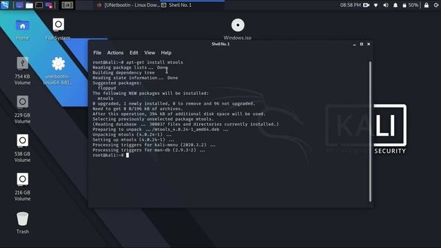 How to create Windows 10 bootable pen drive on Kali Linux смотреть онлайн
