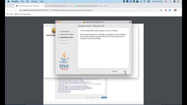 001 - #SQA. Setting up QA environment on MacOS Catalina. (Mobile testing course) смотреть онлайн