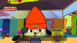 PaRappa The Rapper PSP Cool Mode