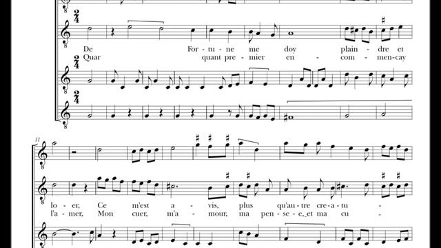 Guillaume de Machaut, B23 - De Fortune (MS E) смотреть онлайн