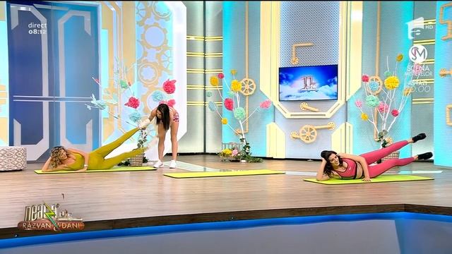 Fitness cu Diana Stejereanu. Sus picioarele! Cel mai sexy antrenament pentru muşchii coapselor смотреть онлайн