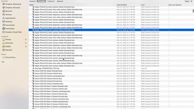 How to Locate Camera Profiles (DCP files) Stored by Adobe on your Mac смотреть онлайн