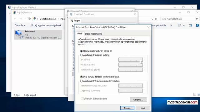 Windows 10 DNS Değiştirme смотреть онлайн