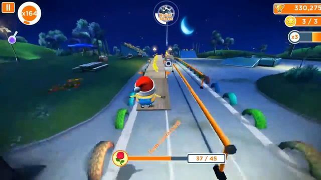 Minion Rush Jerry and Carl Roller Skates Mini Game Windows Update смотреть онлайн