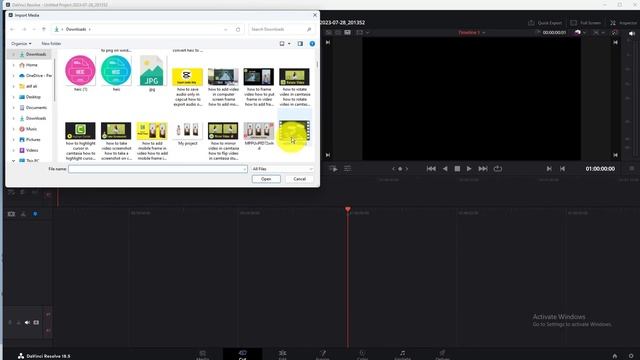 How to import Videos in Davinci Resolve 18.5 ✅ смотреть онлайн