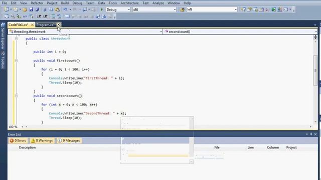 C# Multi-threading смотреть онлайн
