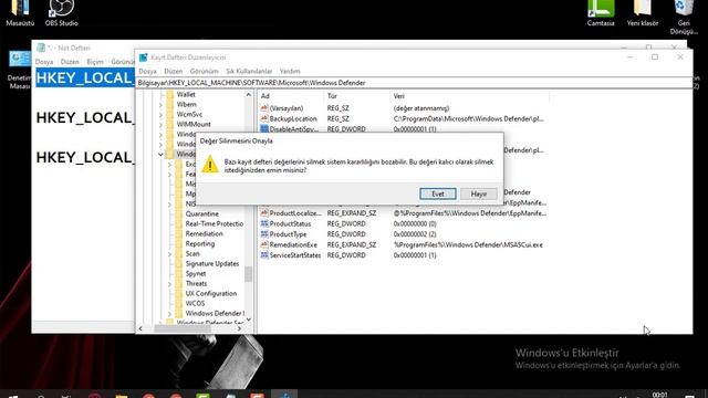 (Win 7,8,10) Windows Defender 'Bu Ugulama Grup İlkesi Tarafından Devre Dışı Bırakıldı' Hatası Çözüm смотреть онлайн