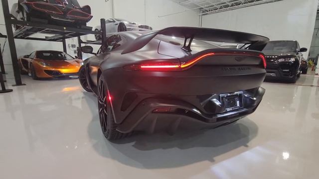 2023 Aston Martin Vantage V12 5.2L Twin Turbo 690hp 1 of 333 built worldwide смотреть онлайн