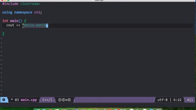 How to compile and run C++ program in Spacemacs смотреть онлайн