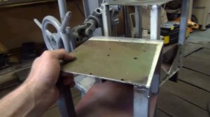 Сверлильный станок из рулевой рейки