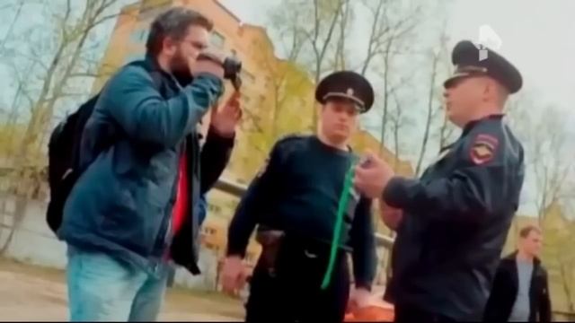 Арест блогера Яна Кателевского полицией г. Раменское смотреть онлайн