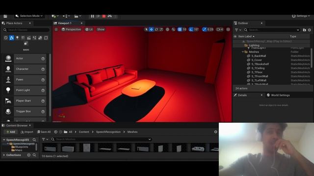Testing out Sphinx - Speech recognition software on Unreal Engine 5 смотреть онлайн