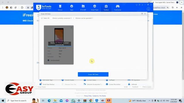 Remove iCloud Open Menu with UDID (FMI OFF with UDID) EFT PRO 4.6.8 смотреть онлайн