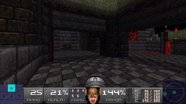 Back to Saturn X | Doom II, E2M21 Bulldog Skin by Khorus and Esselfortium смотреть онлайн