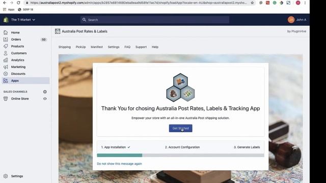PluginHive's Australia Post Rates, Labels & Tracking App for Shopify - How to Install.? смотреть онлайн