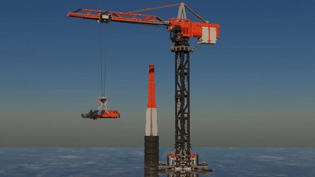 Tower Crane LEGO Model C for 42082 смотреть онлайн