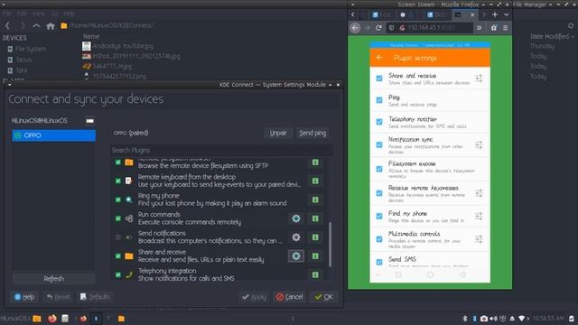 How to install & use KDE connect in Linux and Android смотреть онлайн