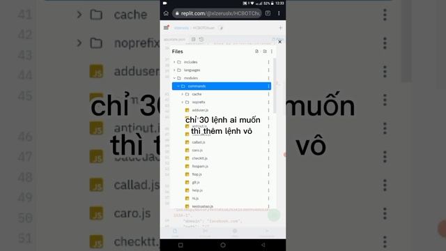 BOT MESSENGER | File BOT dùng cho BOX tương tác đã lọc LƯU Ý: LÀ FILE TƯƠNG TÁC NHÉ | BOT By HChong смотреть онлайн