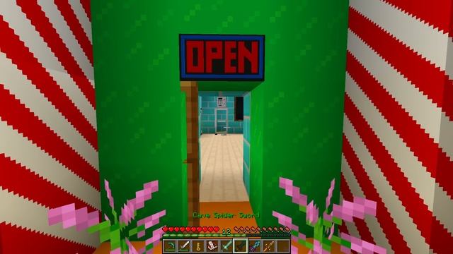 I found SUPER SECRET DOOR PASSAGE under BED in Minecraft ! What's INSIDE the BED TUNNEL ? смотреть онлайн
