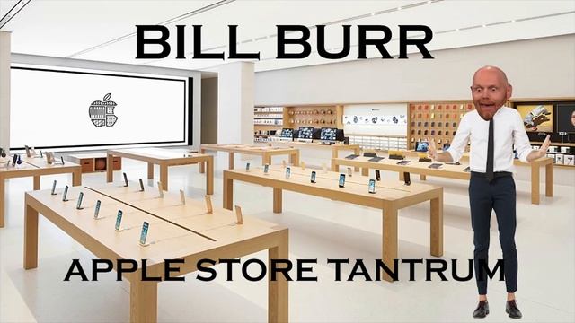 Bill Burr rambles about a temper tantrum in an apple store... смотреть онлайн