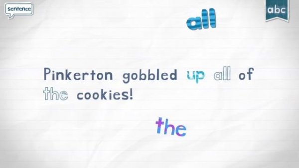 Play & Learn - Endless Reader - The Word ALL - Endless Alphabet