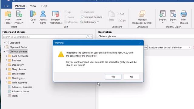 How to setup phrases sharing with text expander PhraseExpress смотреть онлайн