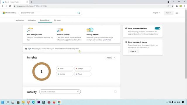 HOW TO REMOVE SEARCH HISTORY FROM BING | Simple Steps to Delete Bing Search History 2021 смотреть онлайн