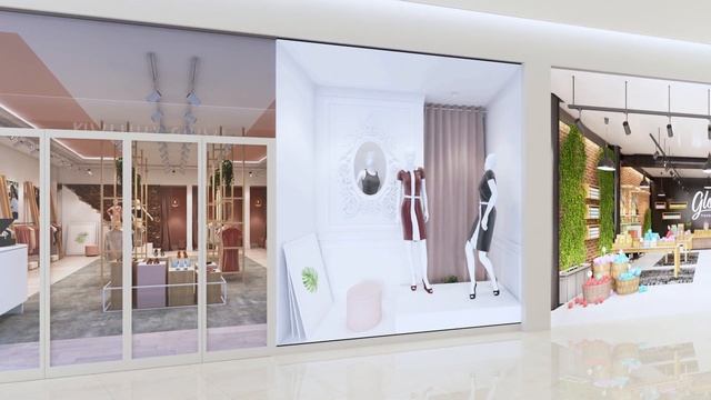 4D Window Dressing® & Mannequins coming to life! смотреть онлайн