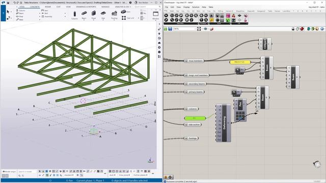 Tutorial: Tekla Structures with Grasshopper смотреть онлайн