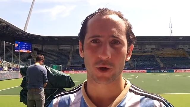 Guido Barreiros luego del pase a la semifinal del Mundial смотреть онлайн