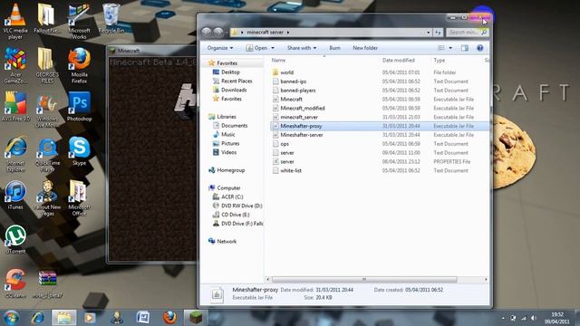 How to play minecraft 1.7.3 online for FREE CRACK смотреть онлайн