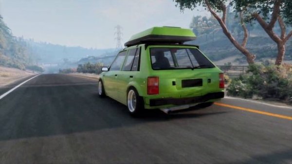 Daihatsu Charade custom mod | beamNG drive