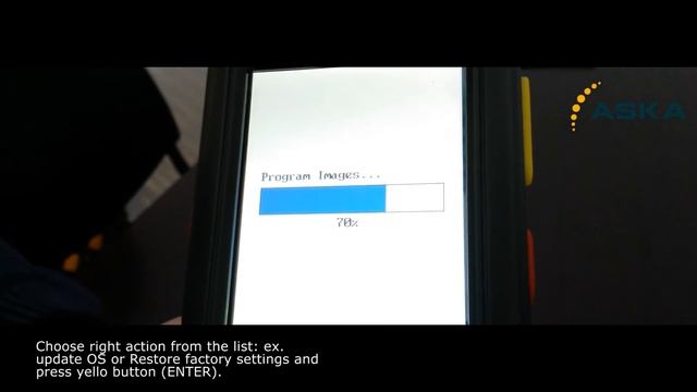 Chainway C5000 - Factory settings, OS update tutorial смотреть онлайн