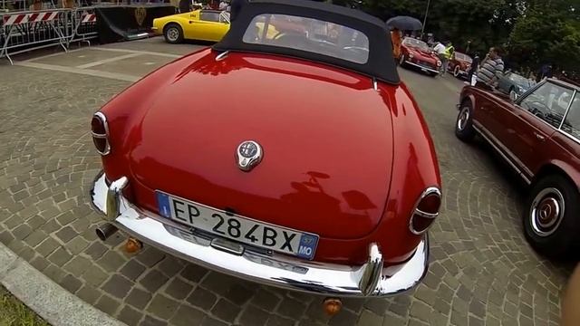 Alfa Romeo Giulietta Spider 1957 Defilè Storico Soliera 2013 . 2° Classificato GOPRO смотреть онлайн