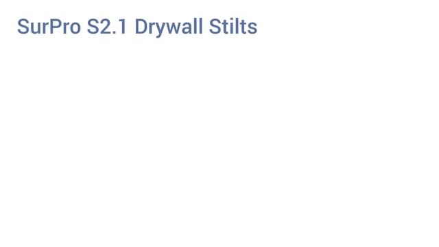 7 Best Drywall Stilts 2016 смотреть онлайн