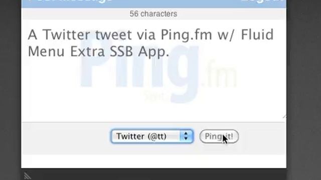 Fluid Menu Extra SSB -- Ping.fm смотреть онлайн