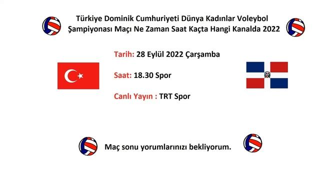 Türkiye Dominik Voleybol Maçı Ne Zaman Saat Kaçta Hangi Kanalda 2022 #fileninsultanları смотреть онлайн