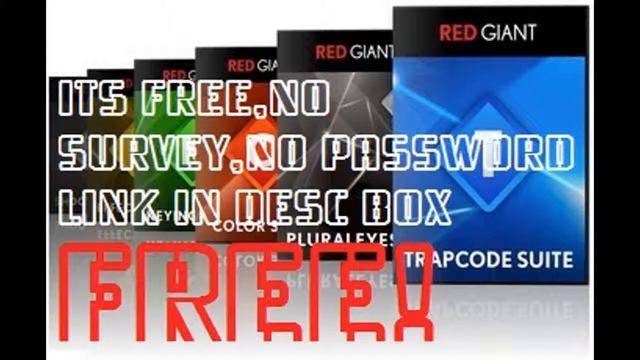 Red Giants All Suites Serial Key No Password,No Survey ITS FREE смотреть онлайн
