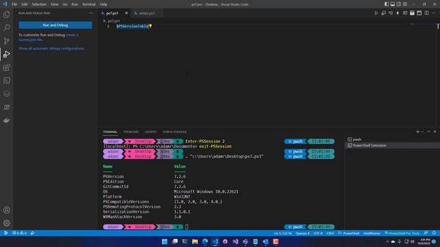 PowerShell Pro Tools Training - Visual Studio Code - Sessions смотреть онлайн