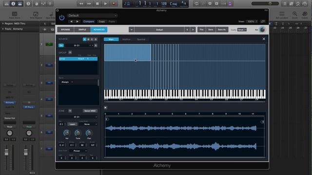 Logic Pro X - Alchemy Tutorial - PART 10 - More Sampling, Velocity Layers, Groups, Round Robin смотреть онлайн