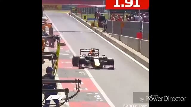 Рекордный пит-стоп в Формуле-1