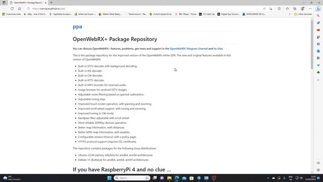Openwebrx Plus смотреть онлайн