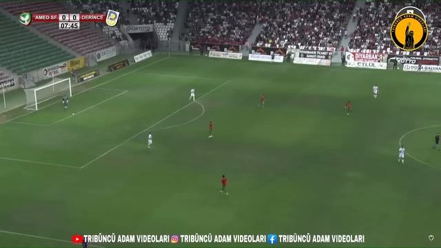AMEDSPOR - DERİNCE SPOR CANLI YAYIN (TFF 2. LİG - 7. HAFTA) смотреть онлайн