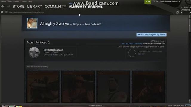 Crafting The Sawmill Strongmann Steam Badge