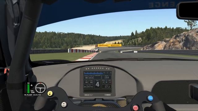 iRacing Onboard Lap: Mercedes AMG GT4 at Rudskogen 22S4 Falken Tyre Challenge смотреть онлайн